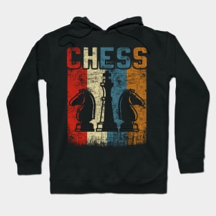 Retro Chess Player Hoodie